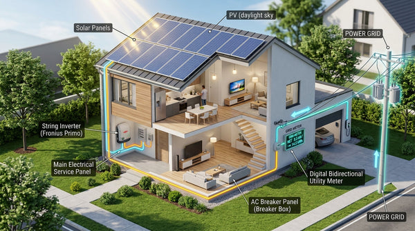 Energía Solar Fotovoltaica en México: Principio Físico, Potencial Solar (HSP) y Marco de Generación Distribuida