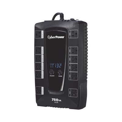 CYBERPOWER AVRG750LCD UPS / No Break UPS de 750 VA/450 W, To