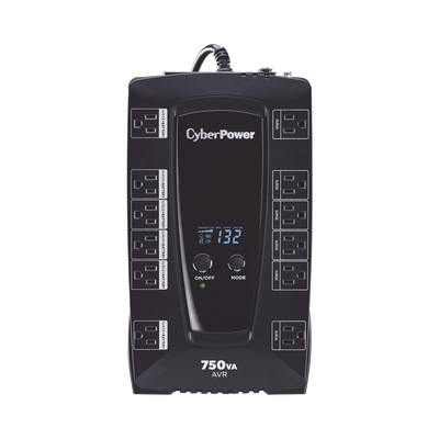 CYBERPOWER AVRG750LCD UPS / No Break UPS de 750 VA/450 W, To