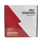 Cable Fotovoltaico Rojo  / 16 mm² ( 6 AWG) / Material COBRE / 2000V / Rollo de 50 m