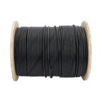 Cable Fotovoltaico Negro / Cobre Estañado / 6 mm² (10 AWG) / 2000V / Rollo de 500 m / / UL 4703 y TUV