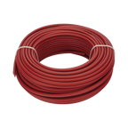 Cable Fotovoltaico Rojo / Cobre Estañado / 6 mm² (10 AWG) / 2000V / Rollo 50m / UL 4703 y TUV
