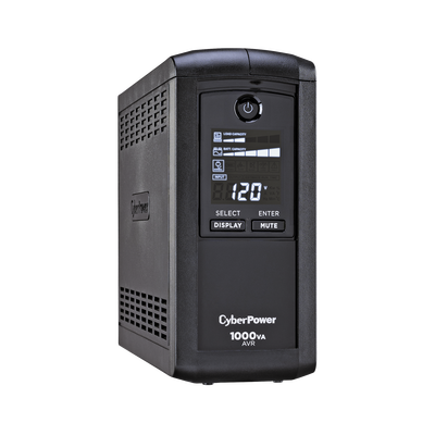 CYBERPOWER CP1000AVRLCD UPS / No Break UPS de 1000 VA/600 W,