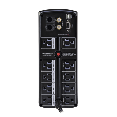 CYBERPOWER CP1350AVRLCDA UPS / No Break UPS de 1350 VA/815 W