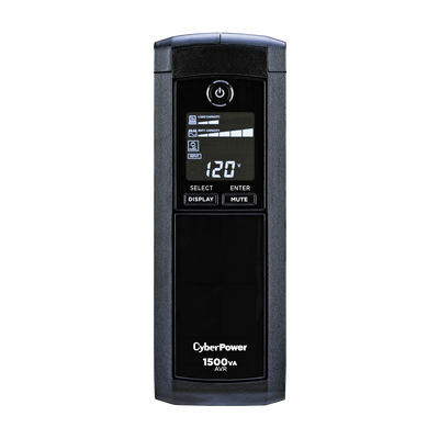 CYBERPOWER CP1500AVRLCD UPS / No Break UPS de 1500 VA/900 W,