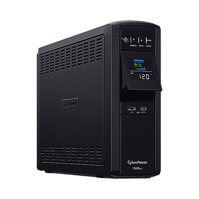 CYBERPOWER CP1500PFCLCD UPS / No Break UPS de 1500 VA/900 W,