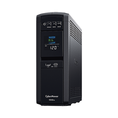 CYBERPOWER CP1500PFCLCD UPS / No Break UPS de 1500 VA/900 W,