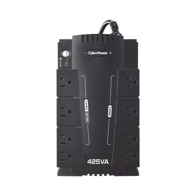 CYBERPOWER CP425SLG UPS / No Break UPS de 425 VA/255 W, Topo