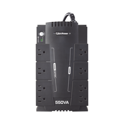 CYBERPOWER CP550SLG UPS / No Break UPS de 550 VA/330 W, Topo