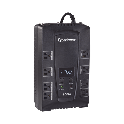 CYBERPOWER CP600LCD UPS / No Break UPS de 600 VA/340 W, Topo