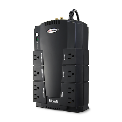 CYBERPOWER CP685AVR UPS / No Break UPS de 685 VA/390 W, Topo