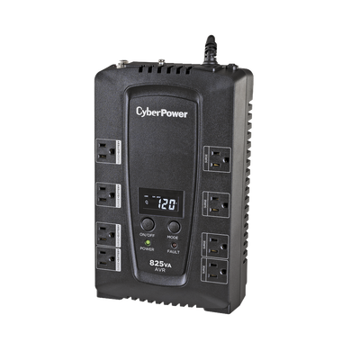 CYBERPOWER CP825AVRLCDA UPS / No Break UPS de 825 VA/450 W,