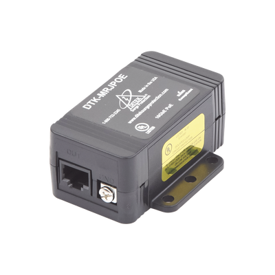 DITEK DTK-MRJPOE Supresores de Picos Protector PoE / RJ45 He