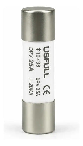 10 Piezas Fusible 25a Fotovoltaico Cd Usfull