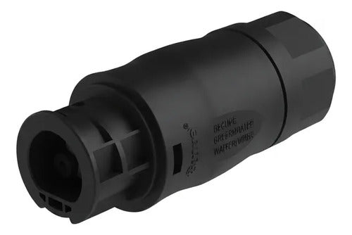 Kit Conector Ac Y Tapa Hoymiles Para Microinversor Serie Hm Negro