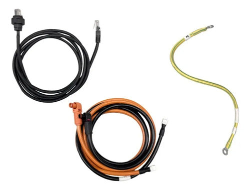 Cables Batería Growatt Alp 5.0l-e2 Us Energia Y Comunicación Negro