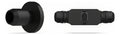 Kit Conector Hoymiles Hms - Ac Connector Y Tapa Para Hms Negro