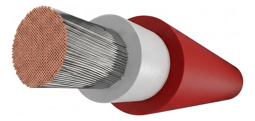 Cable Fotovoltaico #10 50mts Rojo Leadertech Rojo
