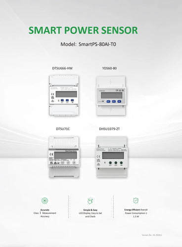 Medidor Huawei Zero Export Hwi-smartps-80ai-t0 - Dhsu1079-7t