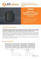 Micro Inversor Apsystems De 2000w A 220v De Ac P/4 Paneles