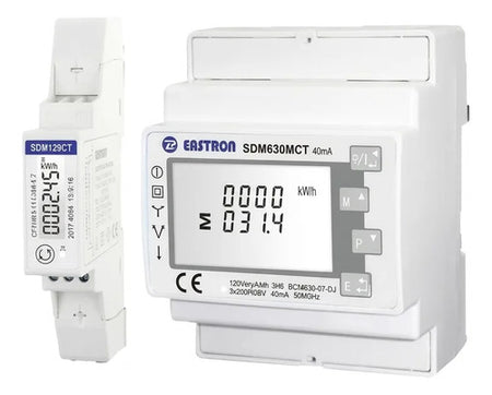 Medidor Inteligente Growatt TPM-CT-E 100A Zero Export con Donas CT