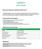 Base Para Batería Growatt Axe 5.0l C1