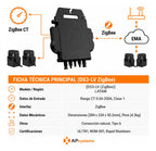 Micro Inversor Apsystems De 900w A 120v De Ac P/2 Paneles