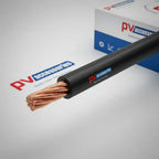 Caja De Cable Fotovoltaico Cal #10 100mts Rojo Pv Accesories Rojo