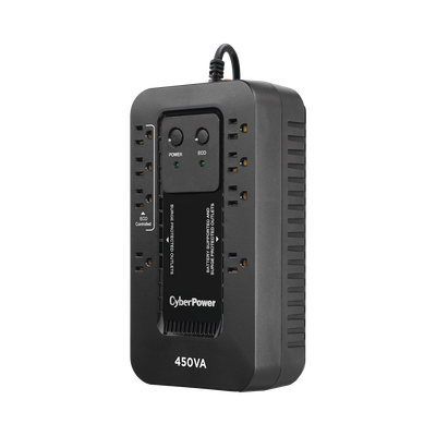 CYBERPOWER EC450G UPS / No Break UPS de 450 VA/260 W, Topolo