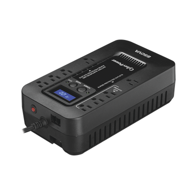 CYBERPOWER EC650LCD UPS / No Break UPS de 650 VA/390 W, Topo