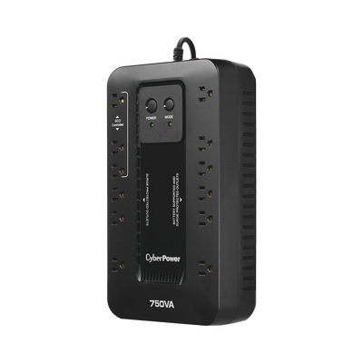 CYBERPOWER EC750G UPS / No Break UPS de 750 VA/450 W, Topolo