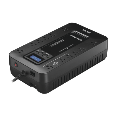 CYBERPOWER EC850LCD UPS / No Break UPS de 850 VA/510 W, Topo