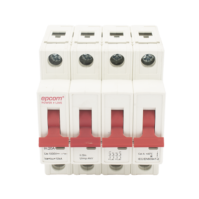 EPCOM POWERLINE FPV634PC20 Protecciones Vcc Protección Térmi
