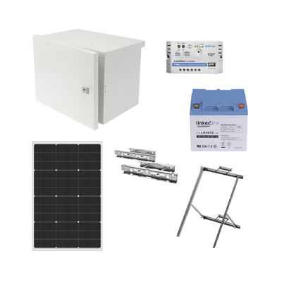 Syscom KITPVCCTVSE Kits Solares Kit de Alimentación PV para