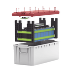 Batería LiFePO4, 2.56 kWh, 25.6V, 100AH / Con BMS Integrado / Vida Útil de más de 3500 Ciclos / Conector RS485 y CAN