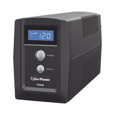 CYBERPOWER OM750ATLCD UPS / No Break UPS de 750 VA/300 W, To