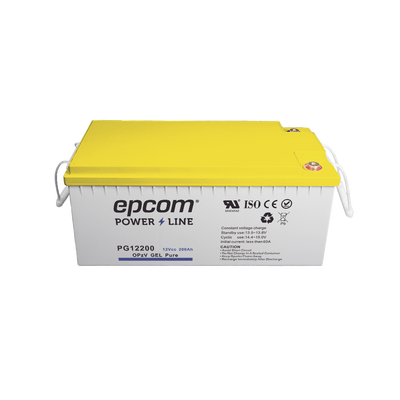EPCOM POWERLINE PG12200 Baterías Batería de GEL PURO OPzV /