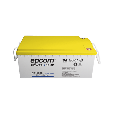 EPCOM POWERLINE PG12200 Baterías Batería de GEL PURO OPzV /