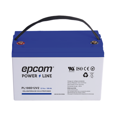 EPCOM POWERLINE PL100D12V2 Baterías Batería de respaldo 12 V
