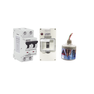 EPCOM POWERLINE PL20ACD Protecciones Vcc Kit de Centro de Ca