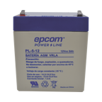 EPCOM POWERLINE PL512 Baterías Batería 12 Vcc / 5 Ah / UL /