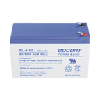 EPCOM POWERLINE PL912 Baterías Batería 12 Vcc / 9 Ah / UL /
