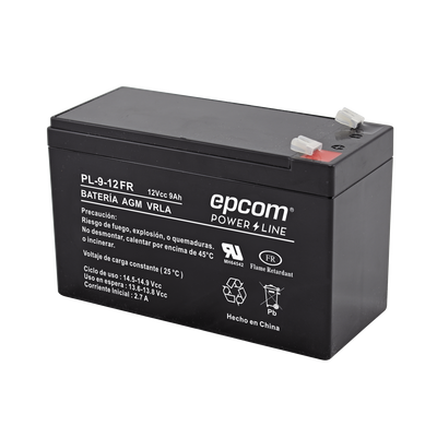 EPCOM POWERLINE PL-9-12FR Baterías Batería 12 Vcc / 9 Ah / U