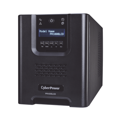 CYBERPOWER PR1000LCD UPS / No Break UPS de 1000 VA/1000 W, T