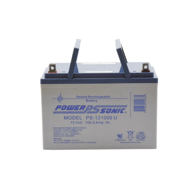 POWER SONIC PS-121000-U Baterías Batería 12V, 100AH, Para Re