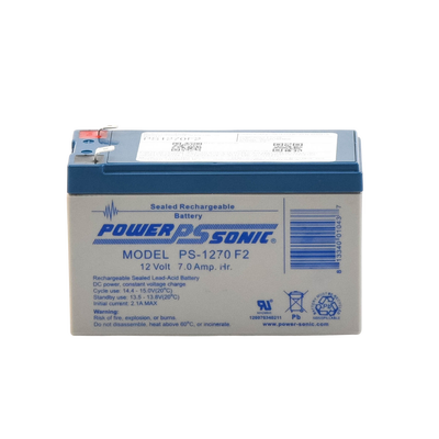 POWER SONIC PS-12120-F2 Baterías Batería 12V Recargable, 12A