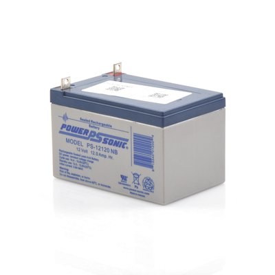 POWER SONIC PS-12120-NB Baterías Batería 12V Recargable, 12A