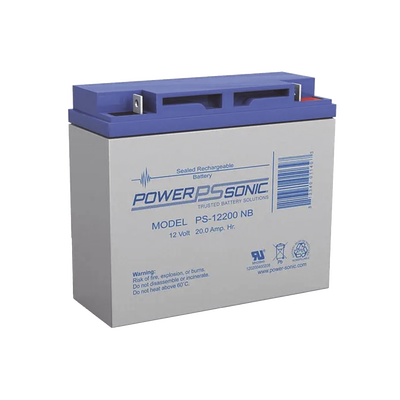 POWER SONIC PS-12200 Baterías Batería 12V, 20AH, Para Respal