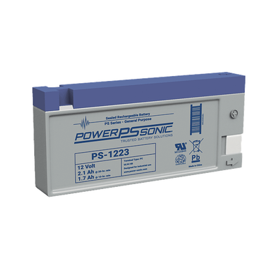 POWER SONIC PS-1223-PC Baterías Batería 12V, 2.1AH, Para Res