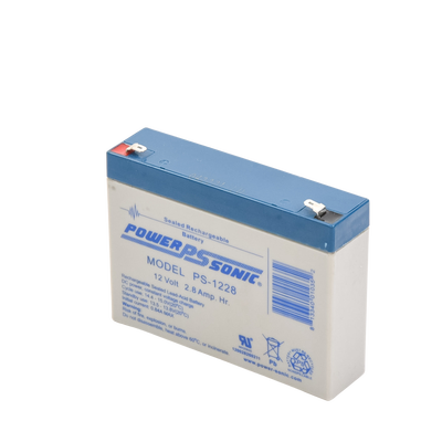 POWER SONIC PS-1228 Baterías Batería 12V, 2.8AH, Para Respal
